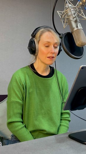 Reese’s Book Club | Meet the incredible voice that brought the Broken Country audiobook to life, narrator Hattie Morahan! | Instagram