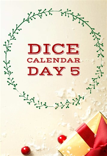 Day 5 of Chessex Dice Advent Calendar Unboxing