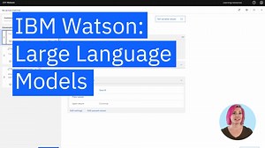 IBM Watson: Large Language Models