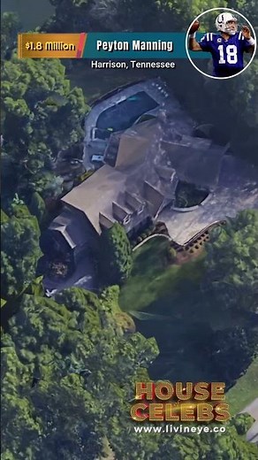 Peyton Manning’s $1.8 Million Harrison Home