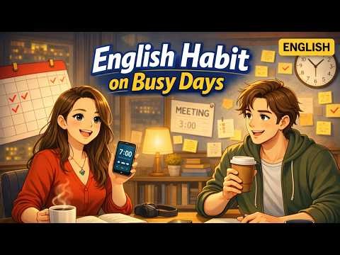How to Build an English Habit That Survives Busy Days | English Podcast
