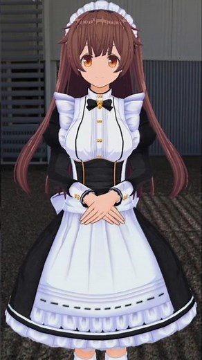 [COM3D2 Studio] 360 Panorama - Muku-chan #カスタムオーダーメイド3D2 #カスタムキャスト #COM3D2 #メイド #maid #無垢ちゃん