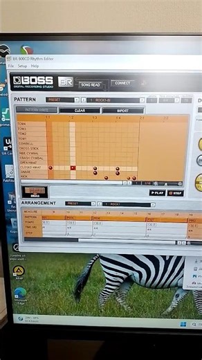 Vintage Boss BR Rhythm Editor for Boss BR900CD Digital Recording Studio портастудия #shorts #studio