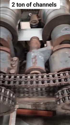 Rolling forming 'U' channels