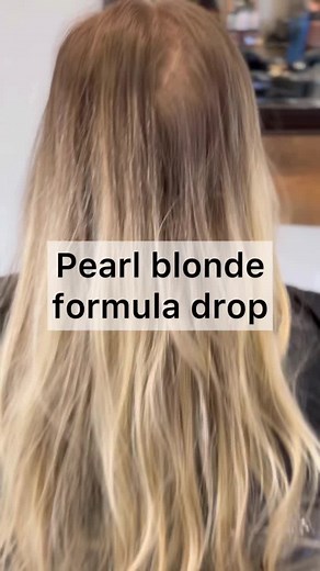 Pearl Blonde Hair: Redken Shades EQ Toner and Highlights