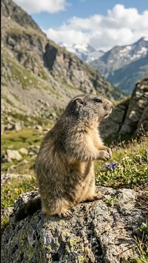 Alpine Marmot: Winter's Deepest Sleep