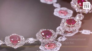 Well-known diamond jewellery designer Nirav Modi has designed a jewellery set priced at Rs. 105 crore (over $16 million). Studded with specially-procured rubies from the Mogak mines in Myanmar and fine-cut diamonds from across the world, the set is believed to be one of the costliest ever made in India. http://www.thehindu.com/todays-paper/tp-life/a-rs-105-crore-made-in-india-jewellery-suite/article20630165.ece | The Hindu