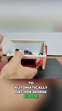 3D Printed Scoreboard Reads Your MIND! (Morse Code Decoder) #shorts