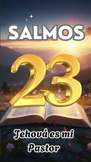PSALM 23 The Lord is my shepherd