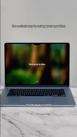 How to Set Up New MacBook FAST! Set Up with iPhone in macOS 15.4 #macbook