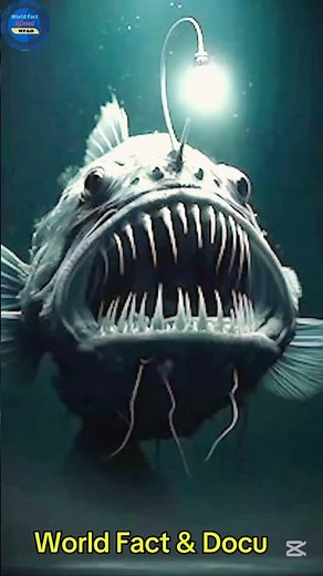 Ocean Facts: Angler Fish – Deep Sea’s Most Dangerous Hunter #worldfacts #oceansday