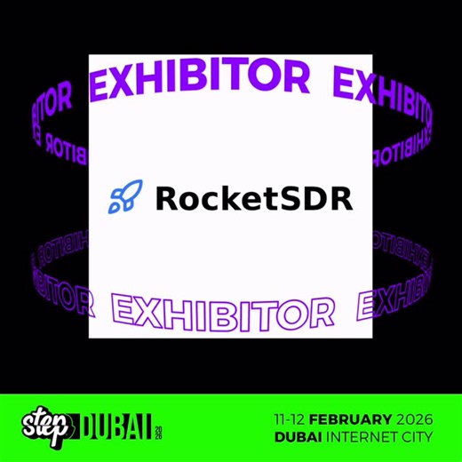 We’re excited to welcome RocketSDR as an exhibitor at Step Dubai 2026 🚀 RocketSDR is an AI-powered sales agent platform built to help B2B teams scale personalised outbound without burning time or teams. Backed by Y Combinator (via Snazzy), it brings intelligent automation to prospecting - so teams can move faster, stay relevant, and generate pipeline without the manual slog. At Step Dubai 2026, where founders and operators are focused on efficient growth, RocketSDR speaks directly to one of the