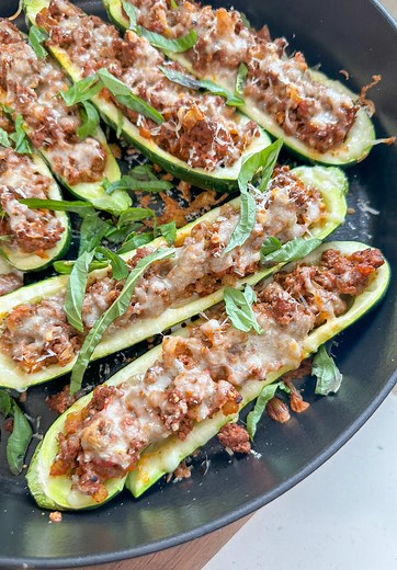 Delicious Low Carb Zucchini Boats Recipe