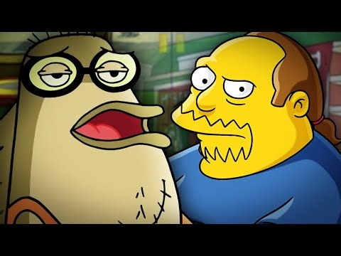 Bubble Bass vs. Comic Book Guy - Rap Battle! | Mr. Jay