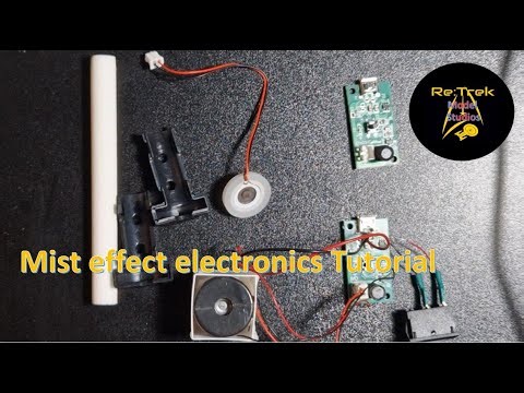 USB micro humidifier mods for mist effect tutorial