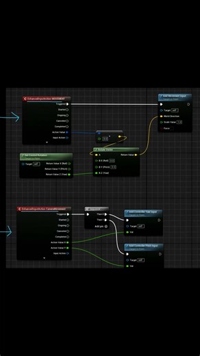 Attach Enhanced Action Input to CharacterBP #unrealengine5tutorial #unrealenginebeginnertutorial