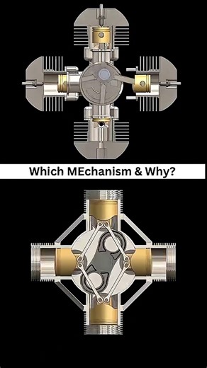 X Engine vs Classic Cross Engine 🔥 Which Mechanism Is More Powerful? 🤯