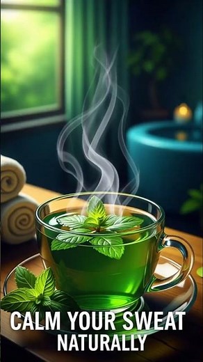 Drink This to Stop Sweating Naturally 🍵 (It Really Works!)