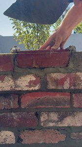 Clinker closure brick #bricklaying #asmr #satisfying #tradie | J.M.D Bricklaying