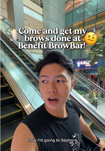 My first time getting my brows done at the @Benefit Cosmetics BrowBar! I’m afraid I’m already addicted! My brows looks naturally shaped and full!