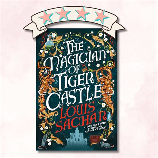 This was so fun, and the narrator was fabulous! #BookTok #audiobooktok #themagicianoftigercastle #louissachar #youngadultnovel