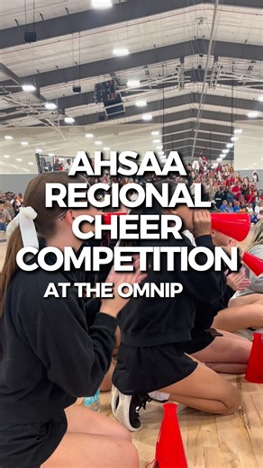 High energy, louder spirit, it’s AHSAA Regionals at the Omniplex! 📣 | The OmniPlex