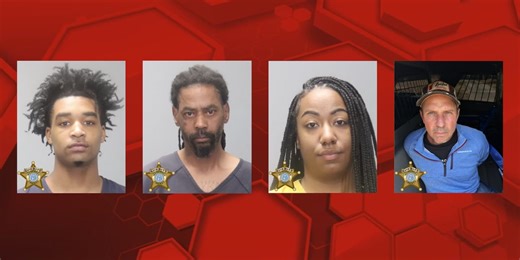 Muscogee County Sheriff’s office arrests four on felony warrants