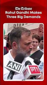 Rahul Gandhi makes 3 big demands to govt before discussion on paper leak in Parliament