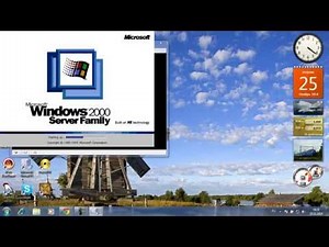 Windows 2000 Advanced Server IN Microsoft Virtual PC 2007