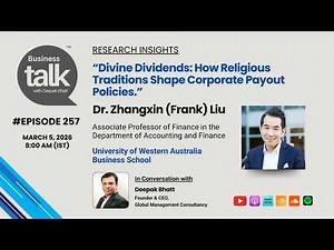 Can Religion Predict Dividend Payouts? The Surprising Link Between Faith & Finance | Dr. Frank Liu