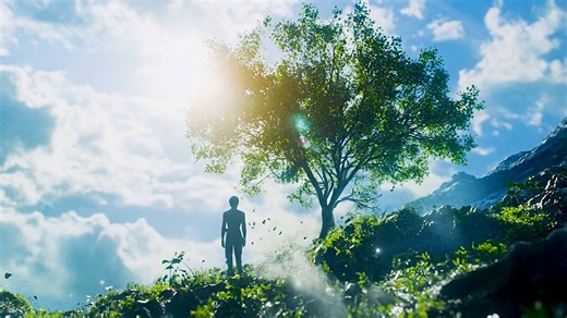 Nature, Tree, Silhouette. Free Stock Video