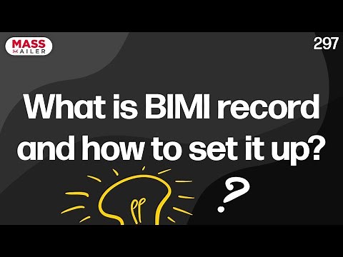 What is BIMI record and how to set it up?
