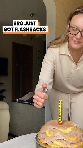 Bro did not want to go back to that time (@arkbykomi ) #flashbacks #bro #birthdayideas #dog bro just got flashbacks | The Silly Snout Show