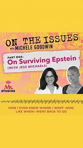 @jessmichaelsspeaks joined @michelebgoodwin to discuss her experience as a survivor, her work as an advocate, and what the public should know about sexual violence as news about Epstein and his connections to powerful men and women continues to come to light. Listen now wherever you get podcasts, or at the link in bio. | Ms. Magazine