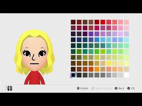 How to make a Princess Peach Mii on the Nintendo Switch 2