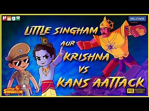 Kans Ka Comeback 💀Maha Jung⚔️ | Little Singham Aur Krishna | Pogo TV | Kids Cartoon