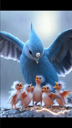 A beautiful bird in the rain #birds #usa #shorts #rain