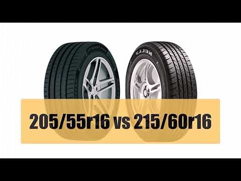 Tire Size 205/55r16 vs 215/60r16