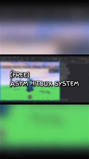 Asymmetrical Hitbox System (v1.0) [ Roblox Studio ] #forsakenroblox #roblox #tutorial #forsaken