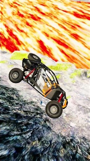 Cars vs Giant Lava Pit – BeamNG.drive 01 #beamng #shorts #beamngdrive #car #usa #viral #india