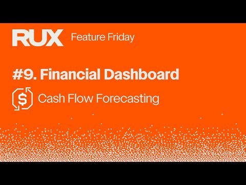 Feature Friday Episode 9: Financial Dashboard - Cash Flow Forecasting