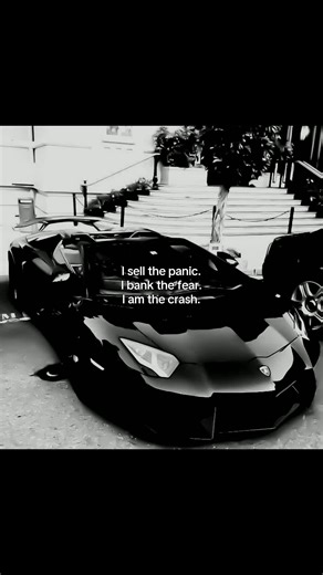 I sell the panic. I bank the fear. I am the crash. #cleanboy #rich #luxury #lifestyle