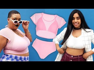 Women Try Swimwear As Clothes