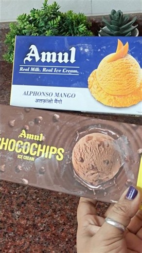 Amul Chocochips & Vanilla Ice Cream – Two Flavours One Perfect Bite! 🍦😍🔥