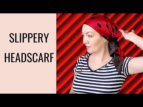 Headscarf Secrets: How do I stop my head scarf from slipping