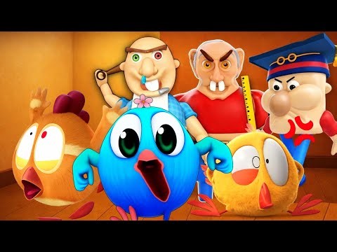 Chicky chukpa and Pingoo bird Plays | Evil Grandpa, Baby Bobby Daycare, Epic School |Compilation