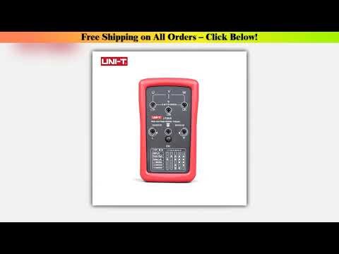 UNI-T UT261A UT261B Phase Sequence Tester Missing Phase Meter Motor Rotation Indicator AC 40 700V