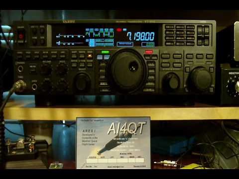 Yaesu FT-950 HF In Action