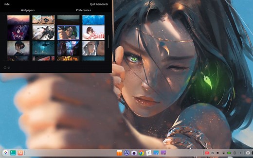deepin美化，让你的桌面动起来！