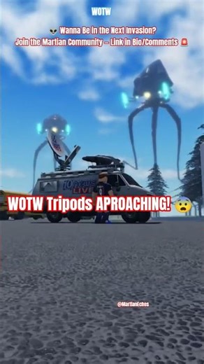 War of The Worlds Tripods Are APROACHING! 😨 (WOTW GAME!) #WarOfTheWorlds #Tripods #wotw #alien #game